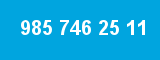 985 746 25 11 985 746 25 11